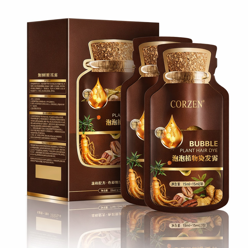 Natural Plant Hair Dye Shampoo