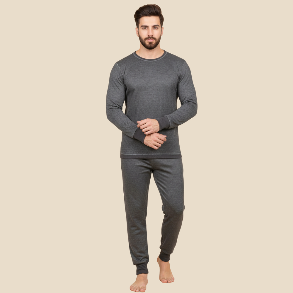 Thermal Fleece Winter Inner Suit for Men and Women, Breathable, Sustainable Super Warm and Stylish Innerwear