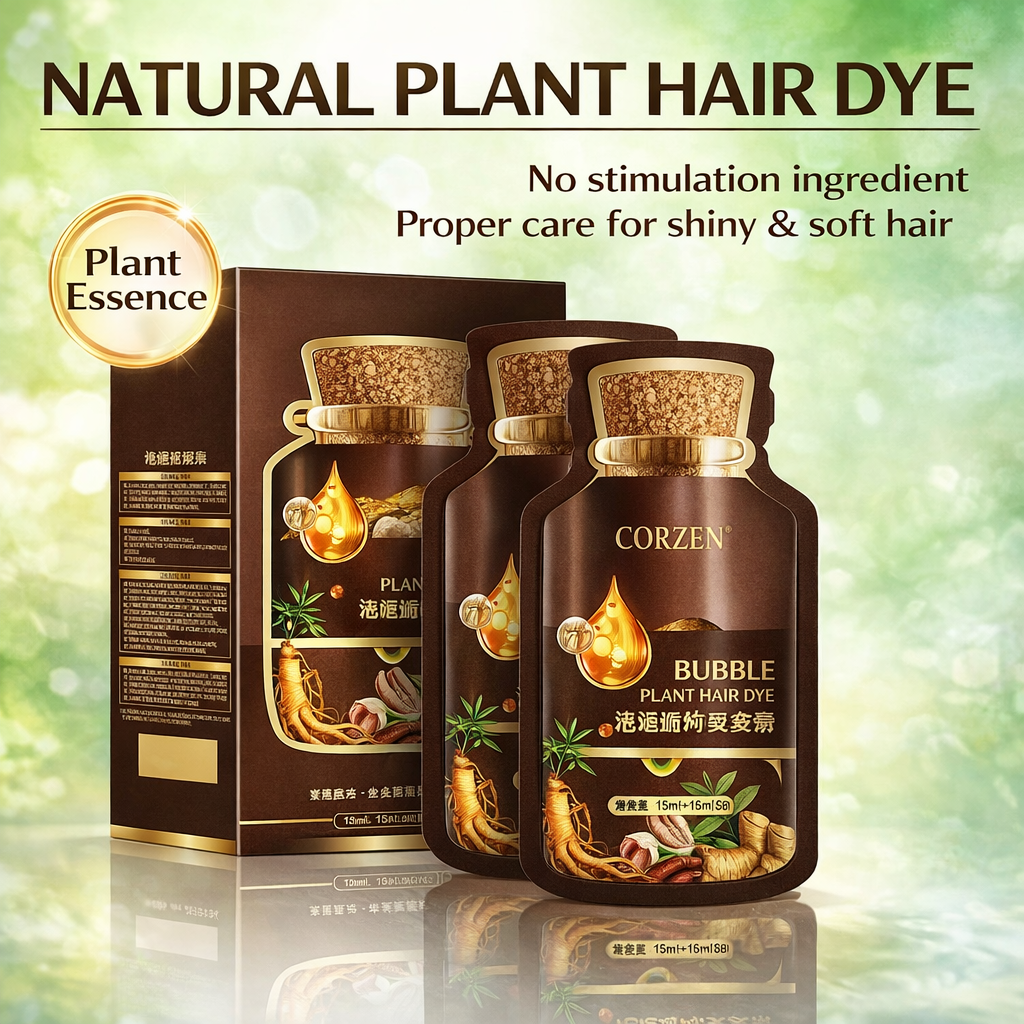 Natural Plant Hair Dye Shampoo